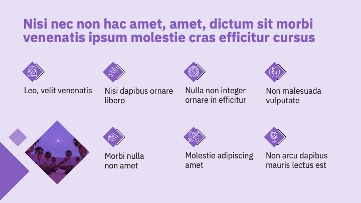 Diamora Violet Modern slide 8